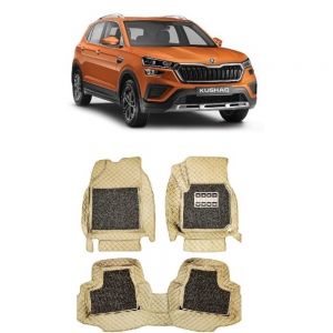 Floor Mats for Kushaq - beige